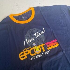 Disney EPCOT 35th Anniversary "I Was There!"‎ T-Shirt 3XL